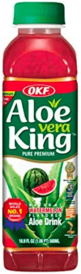 Напиток негазированный со вкусом арбуза «Aloe Vera King»