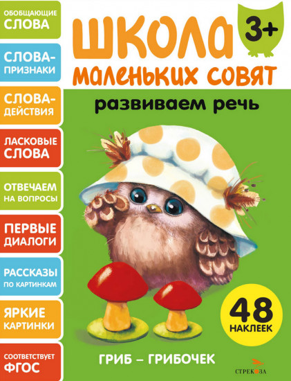 Развиваем речь. Школа маленьких совят