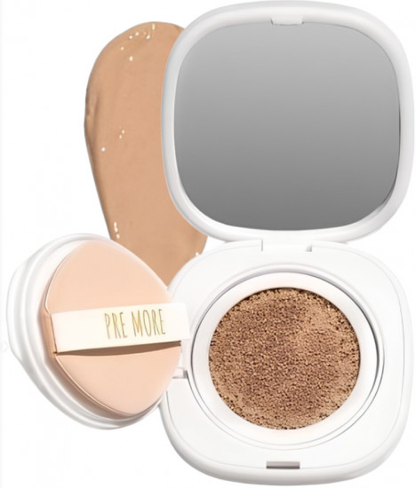 Кушон для лица тональный SPF20+ «Natural Cover Cushion», оттенок 21 Light Nude