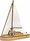 Конструктор деревянный «Яхта с парусами»