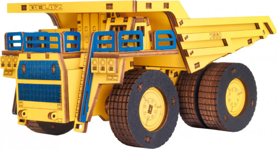 Конструктор деревянный «Самосвал Belaz»