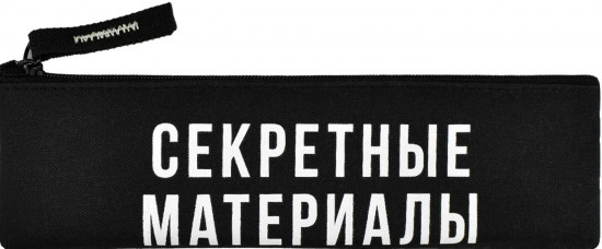 Пенал школьный «Секретные материалы»