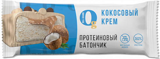 Батончик протеиновый со вкусом кокосового крема