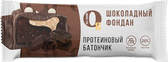 Батончик протеиновый со вкусом шоколадного фондана