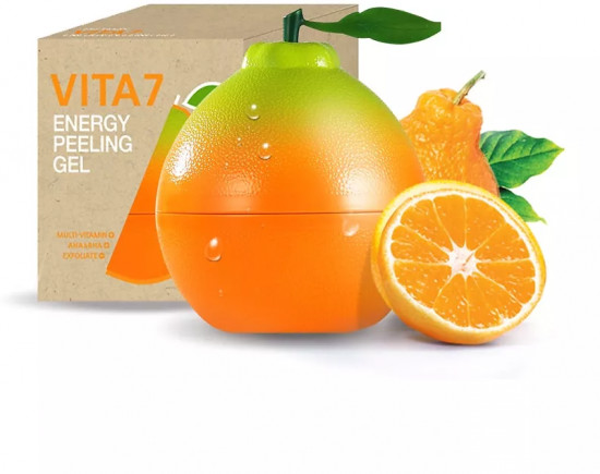 Пилинг для лица с AHA-BHA кислотами «Vita7 Energy Peeling Gel»