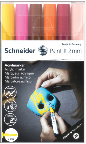 Набор маркеров акриловых «Paint-It 310»