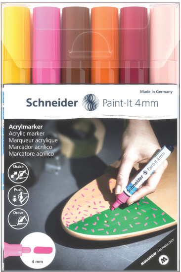 Набор маркеров акриловых «Paint-It 320»