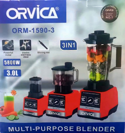 Кухонный Комбайн 3 в 1 Orvica ORM-1590-3