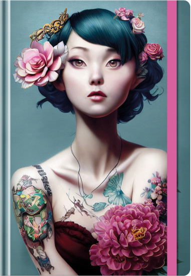 Ежедневник недатированный «Beautiful girl»