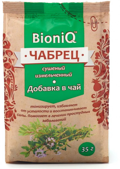 Добавка в чай «Чабрец сушеный измельченный»