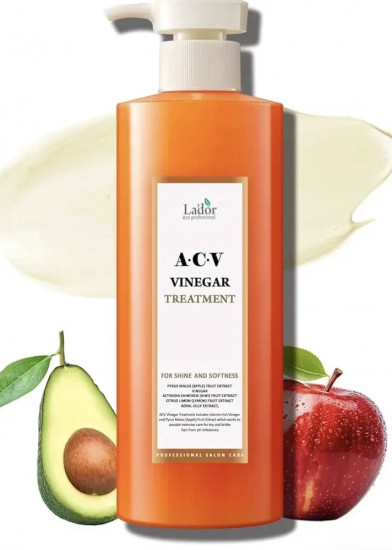 Маска с яблочным уксусом для блеска волос «Vinegar Treatment»