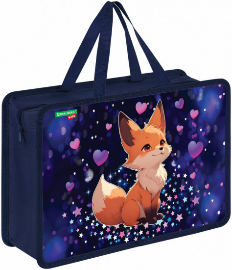 Папка на молнии с ручками «Fairy fox»