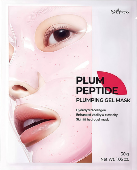 Маска для лица гидрогелевая «Plum Peptide Plumping Gel Mask»