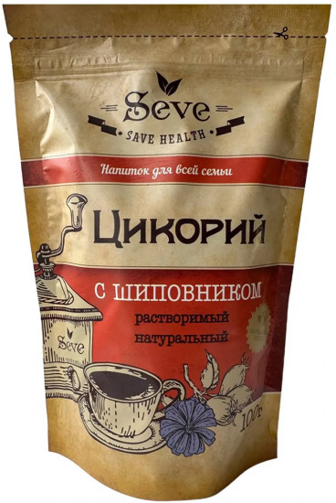 Цикорий натуральный растворимый с шиповником