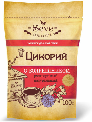 Цикорий натуральный растворимый с боярышником