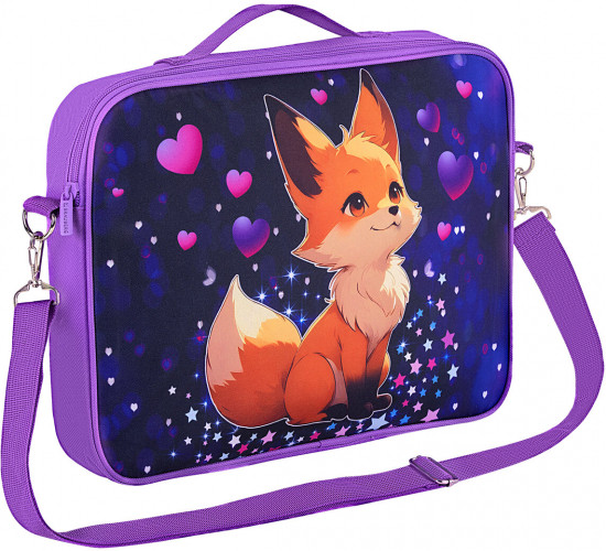 Папка на молнии с ручками «Fairy fox»