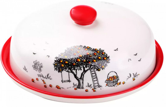 Блюдо для блинов с крышкой «Apple Tree»