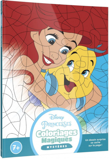 Раскраска по номерам «Coloriages magiques: Princesses»