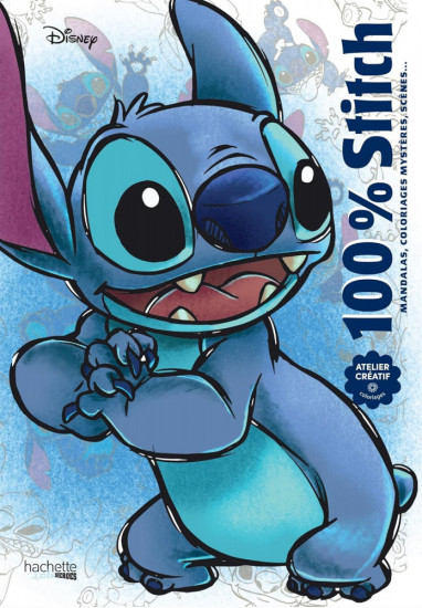 Раскраска «100% Stitch: Mandalas, coloriage, mystères, scènes»