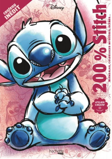 Раскраска «200% Stitch: Mandalas, coloriage, mystères, scènes»