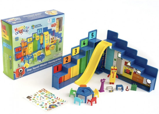 Штаб-квартира миссии отряда «Шаг. Numberblocks»