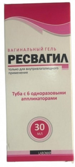 Гель вагинальный «Ресвагил»