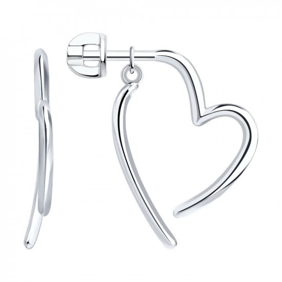 Серьги из серебра