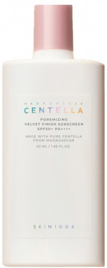 Солнцезащитный крем для лица для сужения пор SPF50+ PA++++ «Poremizing Velvet Finish Sunscreen»