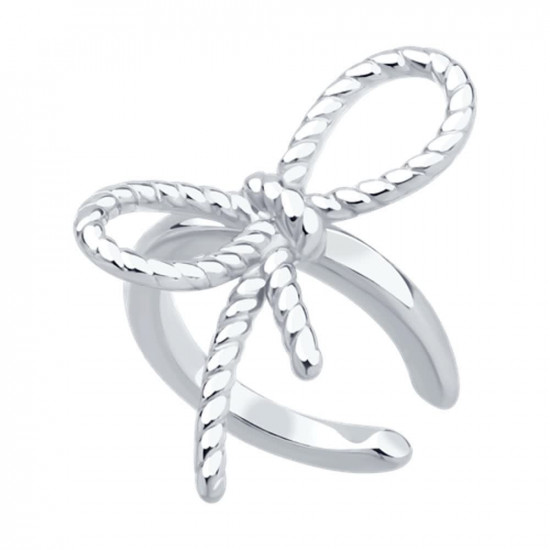 Серьга из серебра