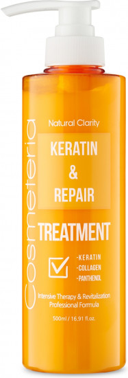 Бальзам для волос «Кератин и восстановление. Hair Treatment Keratin & Repair»
