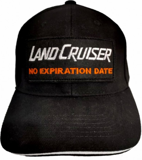 Бейсболка «Land Cruiser, no expiration date»