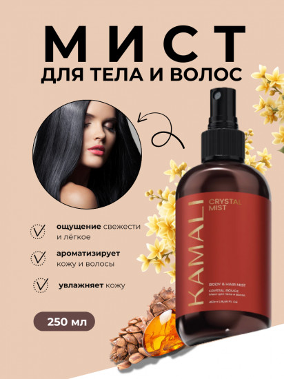 Парфюмированный мист для тела и волос «Crystal»