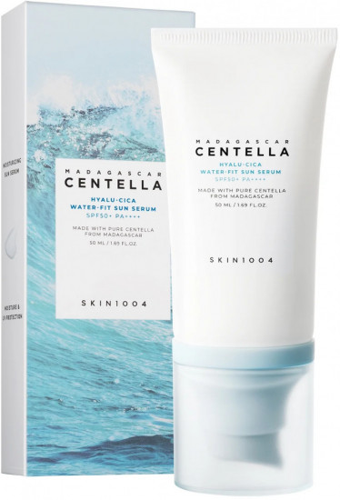 Сыворотка для лица солнцезащитная «Madagascar Centella Hyalu-Cica Water-Fit Sun Serum» SPF50+ PA++++