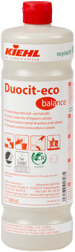 Средство для санитарных помещений без цвета и запаха «Duocit-eco balance»