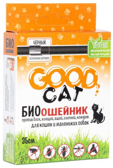 Биоошейник от блох, клещей, комаров, слепней