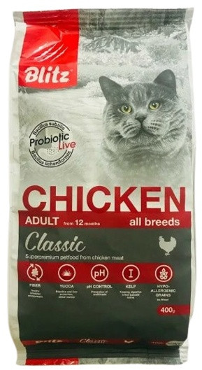 Корм для кошек «Classic Adult Курица»