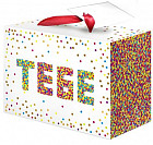 Пакет-коробка подарочная