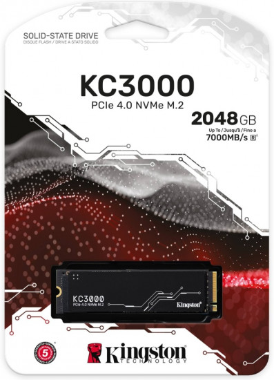 SSD накопитель KC3000 SKC3000D