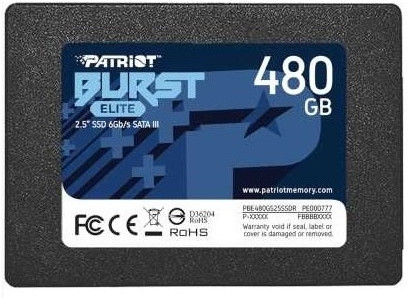 SSD накопитель Burst Elite PBE480GS25SSDR 