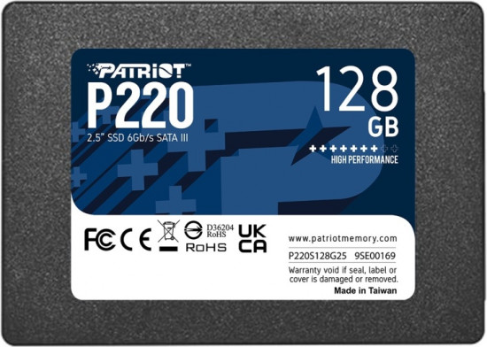 SSD накопитель P220, P220S128G25 128 Гб