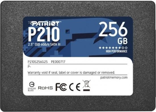 SSD накопитель P210S256G25 256 ГБ