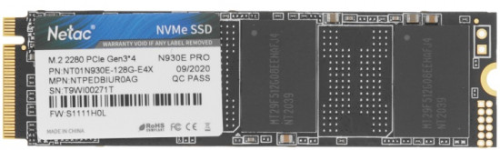 SSD накопитель NT01N930E-128G-E4X 