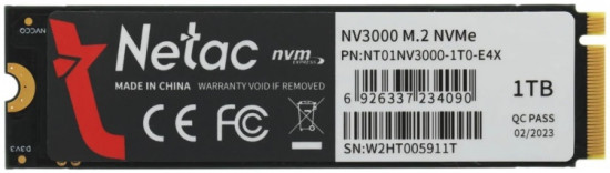 SSD накопитель NT01NV3000-1T0-E4X 