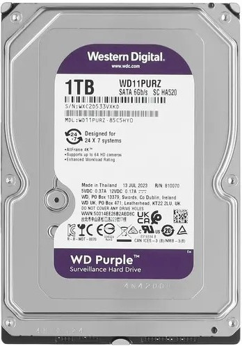 HDD накопитель WD11PURZ 