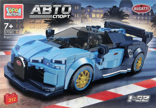 Конструктор «Суперкар Bugatti»