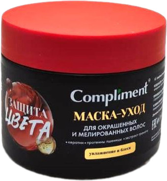Маска-уход для окрашенных и мелированных волос «Защита цвета»