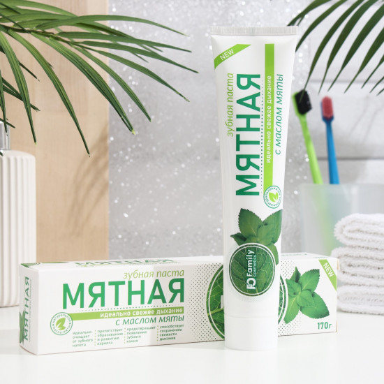 Зубная паста мятная