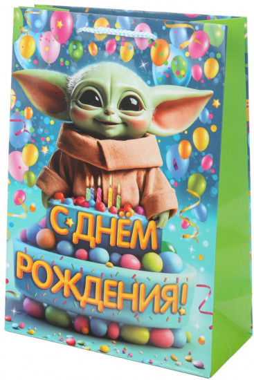 Пакет подарочный «Воин звёзд»