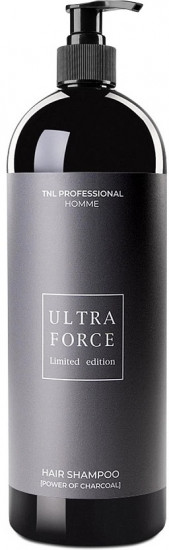 Шампунь для волос мужской с чёрным углем «Ultra Force»