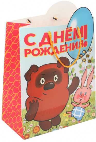 Пакет подарочный «Винни-Пух»